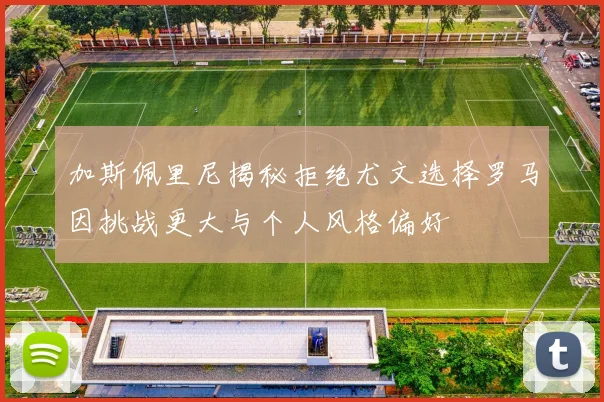加斯佩里尼揭秘拒绝尤文选择罗马因挑战更大与个人风格偏好